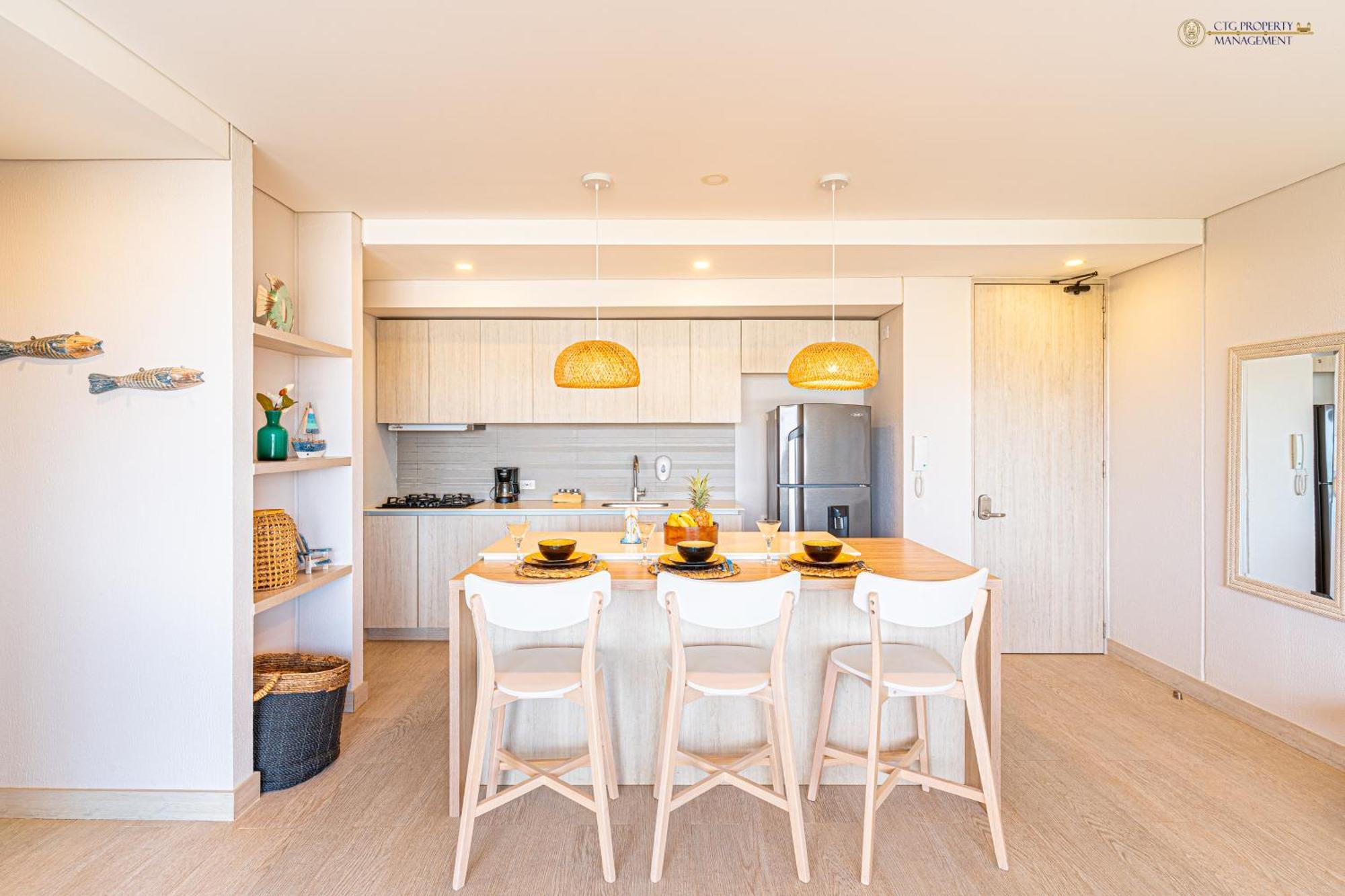 Martinique Cartagena - Apartamentos A Corta Caminata De Playa Azul Eksteriør bilde