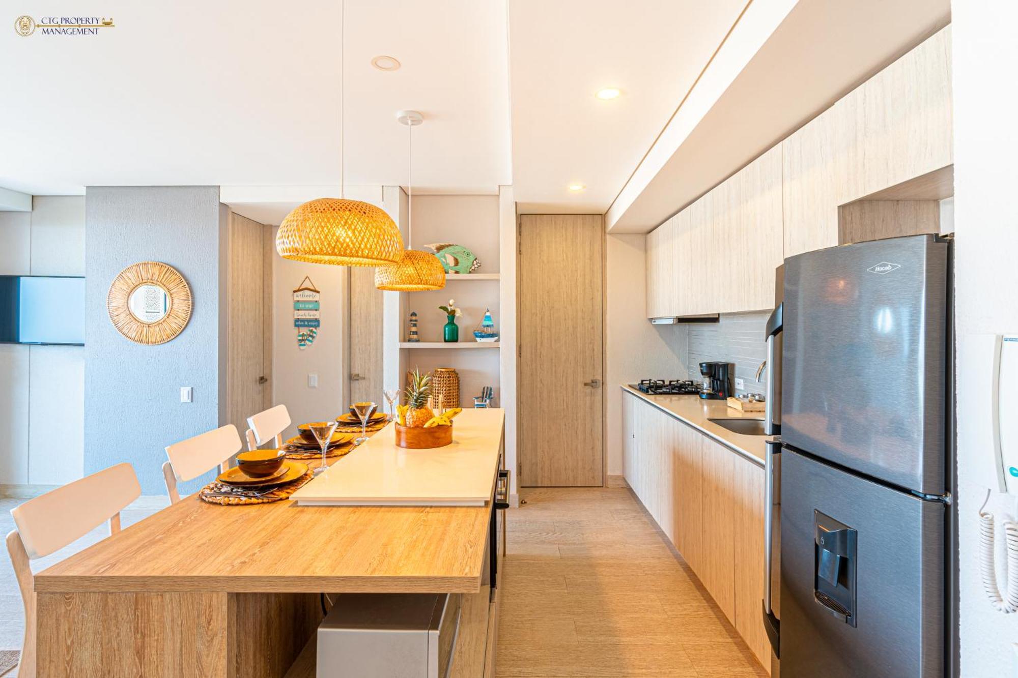 Martinique Cartagena - Apartamentos A Corta Caminata De Playa Azul Eksteriør bilde