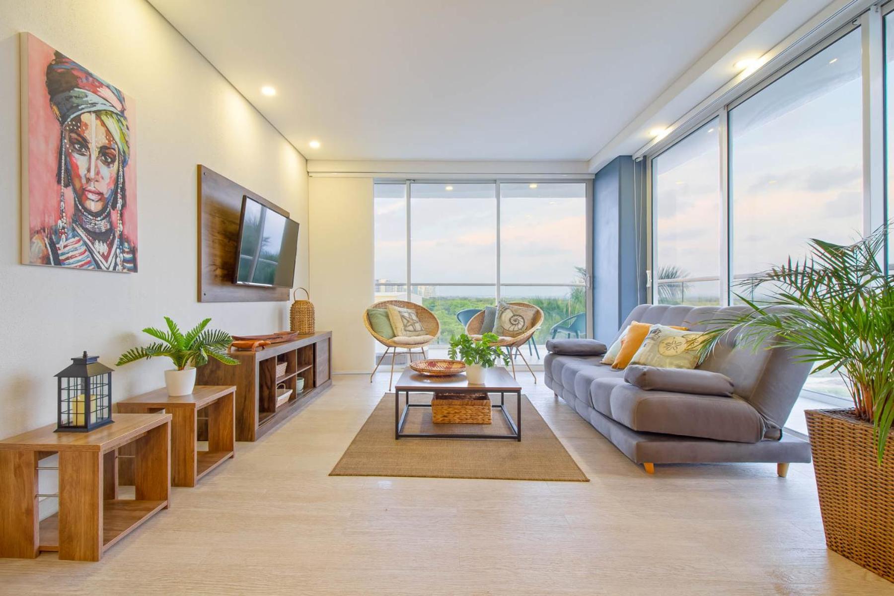 Martinique Cartagena - Apartamentos A Corta Caminata De Playa Azul Eksteriør bilde