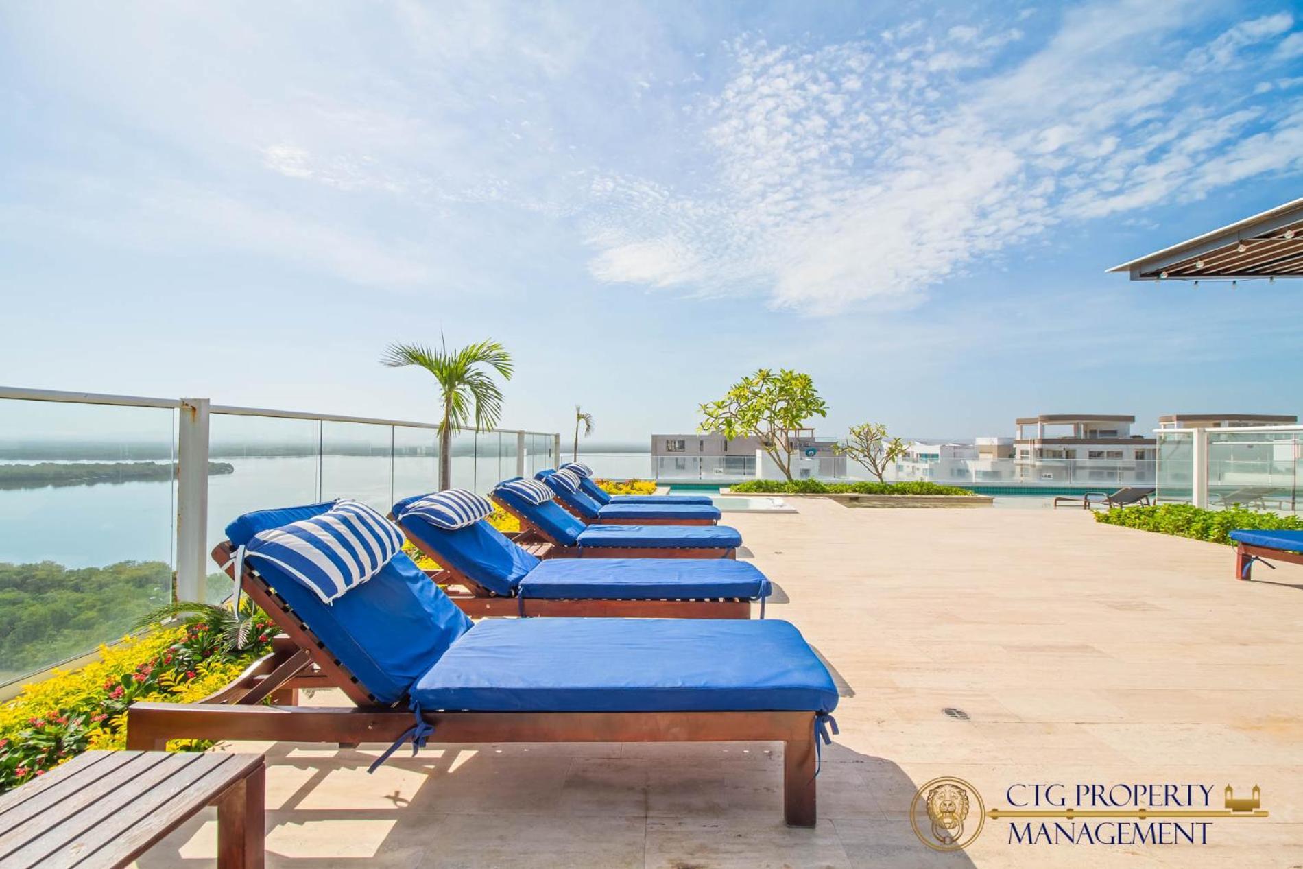Martinique Cartagena - Apartamentos A Corta Caminata De Playa Azul Eksteriør bilde