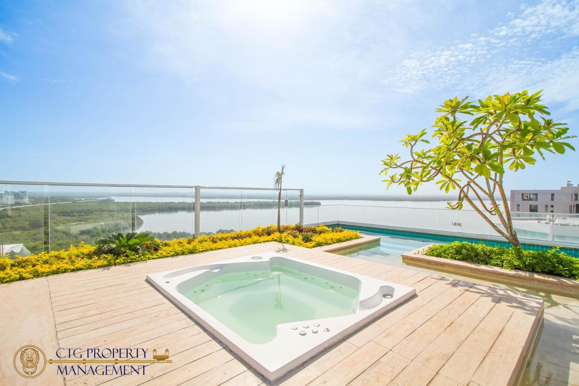 Martinique Cartagena - Apartamentos A Corta Caminata De Playa Azul Eksteriør bilde