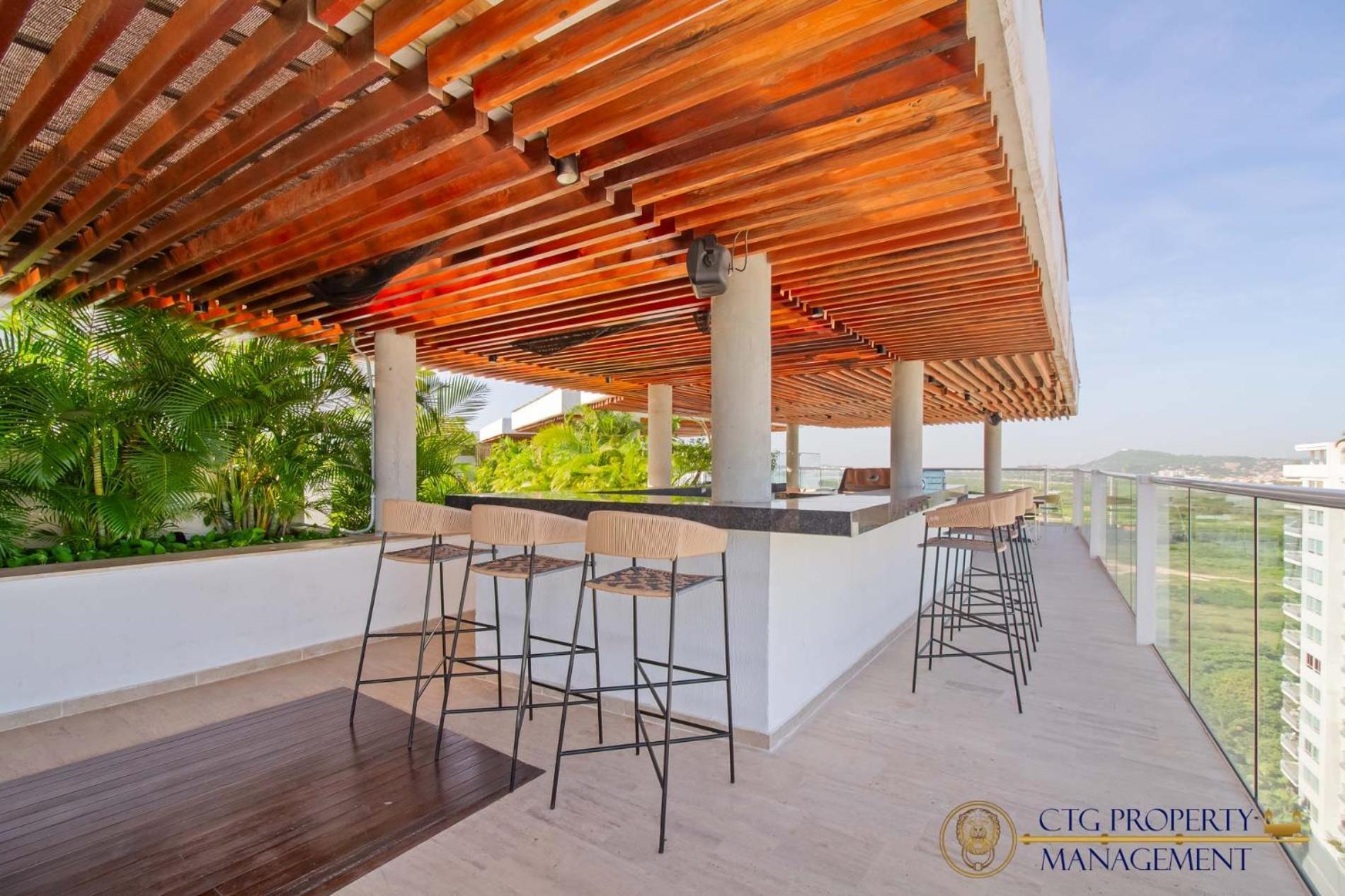 Martinique Cartagena - Apartamentos A Corta Caminata De Playa Azul Eksteriør bilde